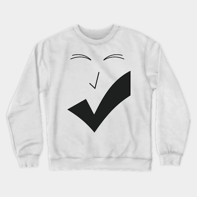 Fine smile - Fine face D04. Crewneck Sweatshirt by ezunique